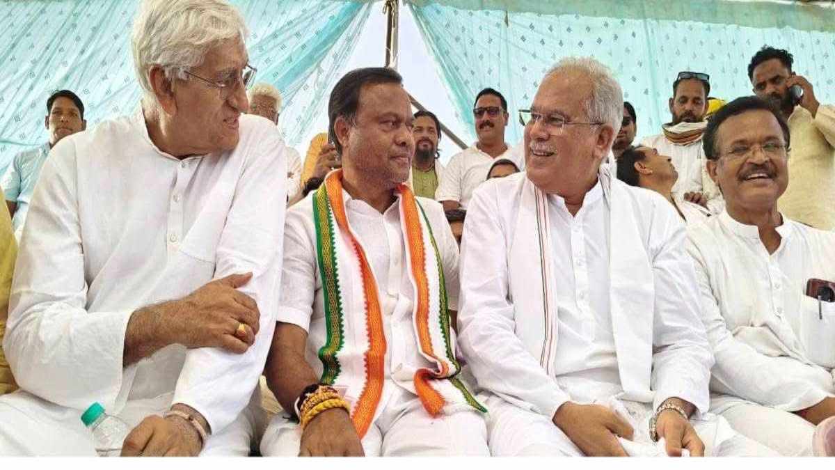 प्रशासन के आश्वासन के बाद खत्म हुआ दीपक बैज-टीएस सिंहदेव का अनशन