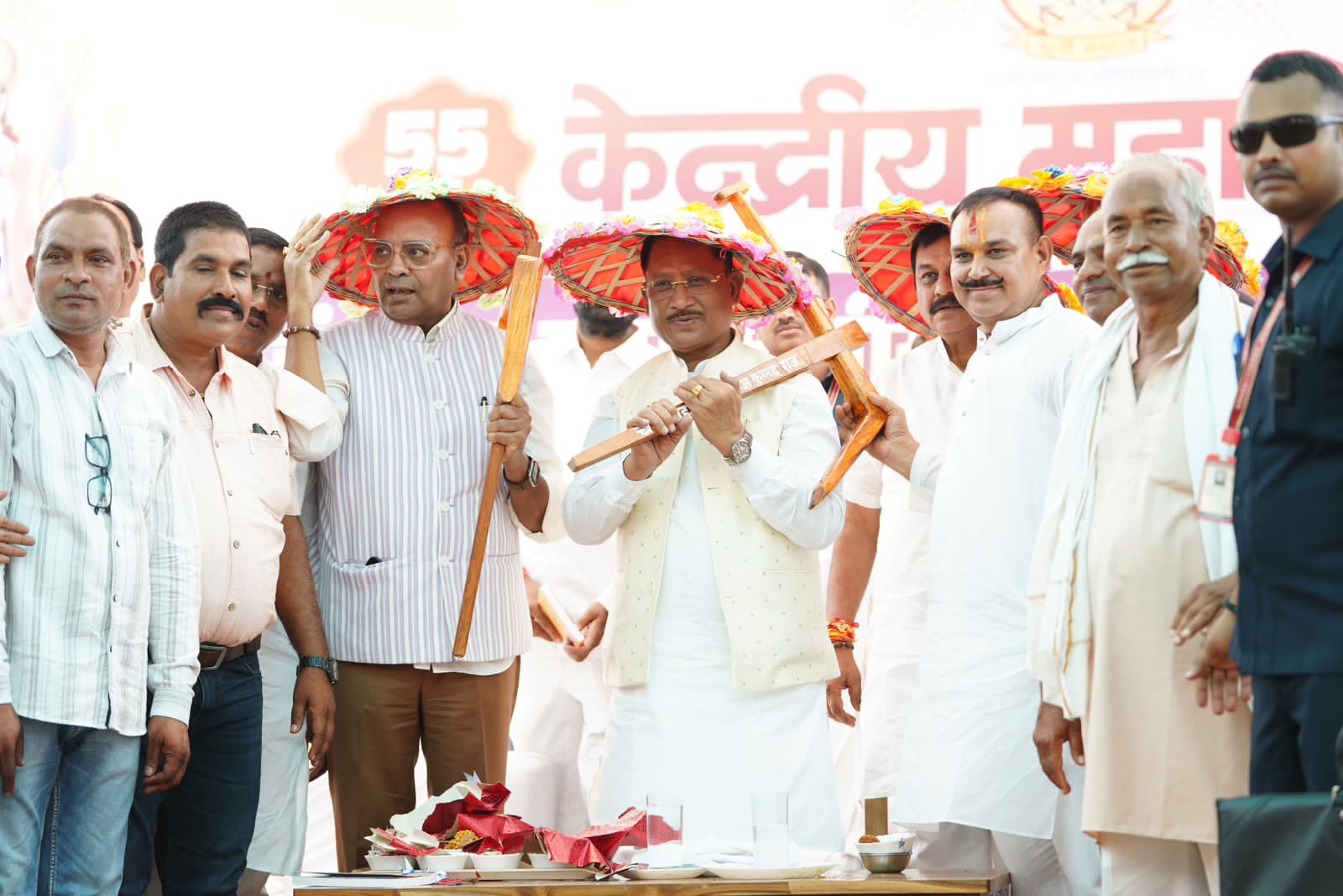 चंद्रनाहू कुर्मी क्षत्रिय समाज के 55वें केंद्रीय अधिवेशन में शामिल हुए मुख्यमंत्री, समाज की एकता और संगठन शक्ति की सराहना