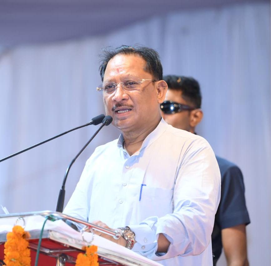 आध्यात्मिक मूल्यों से ही संभव है स्वस्थ और संस्कारित समाज का निर्माण : मुख्यमंत्री विष्णु देव साय