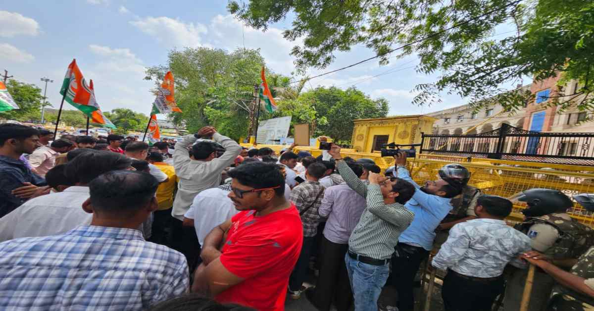 राज्यसभा चुनाव पर बवाल: युवा कांग्रेस ने लगाया लोकतंत्र की हत्या का आरोप, राष्ट्रपति से लगाई न्याय की गुहार