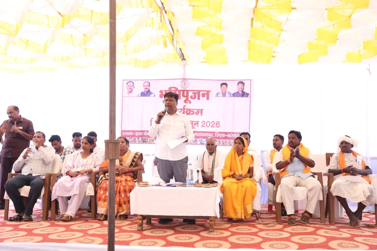 बस्तर क्षेत्र का सर्वांगीण विकास सरकार की सर्वोच्च प्राथमिकता: मंत्री केदार कश्यप