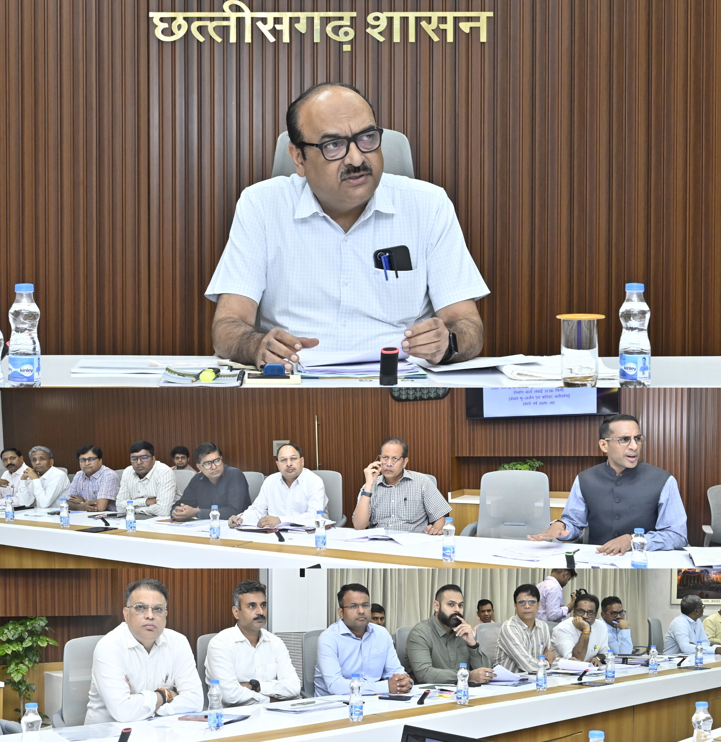मुख्य सचिव की अध्यक्षता में परियोजना समिति की बैठक में ई-बस और सड़क परियोजनाओं पर हुआ मंथन