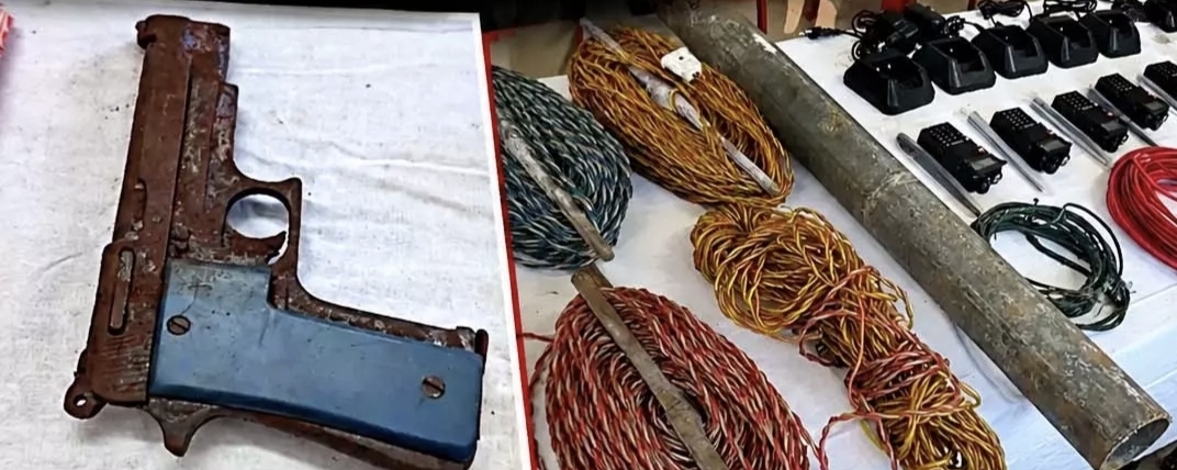 कोंडागांव में नक्सलियों के खिलाफ बड़ी कार्रवाई, जंगल से पिस्टल, बारूद और वॉकी-टॉकी बरामद