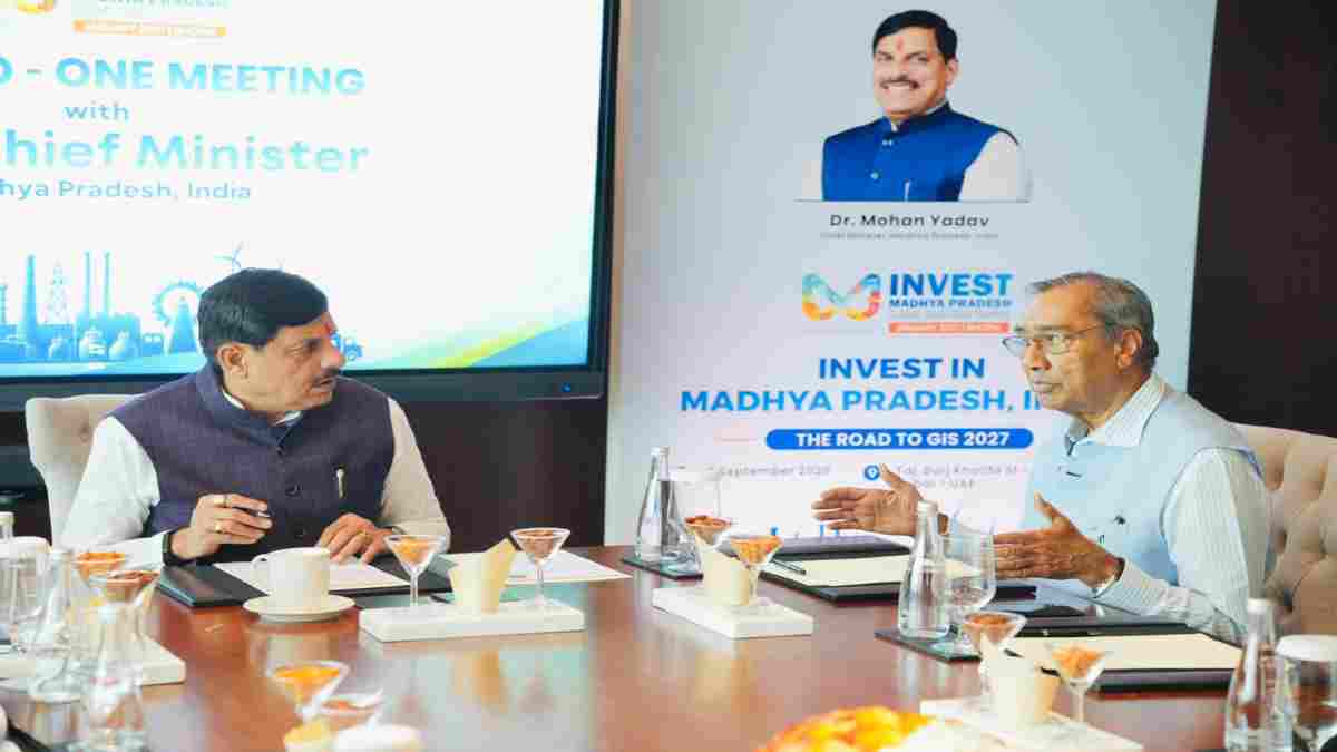 CM डॉ. मोहन यादव की शराफ ग्रुप से अहम मुलाकात, MP में 250-450 करोड़ निवेश प्रस्ताव पर चर्चा
