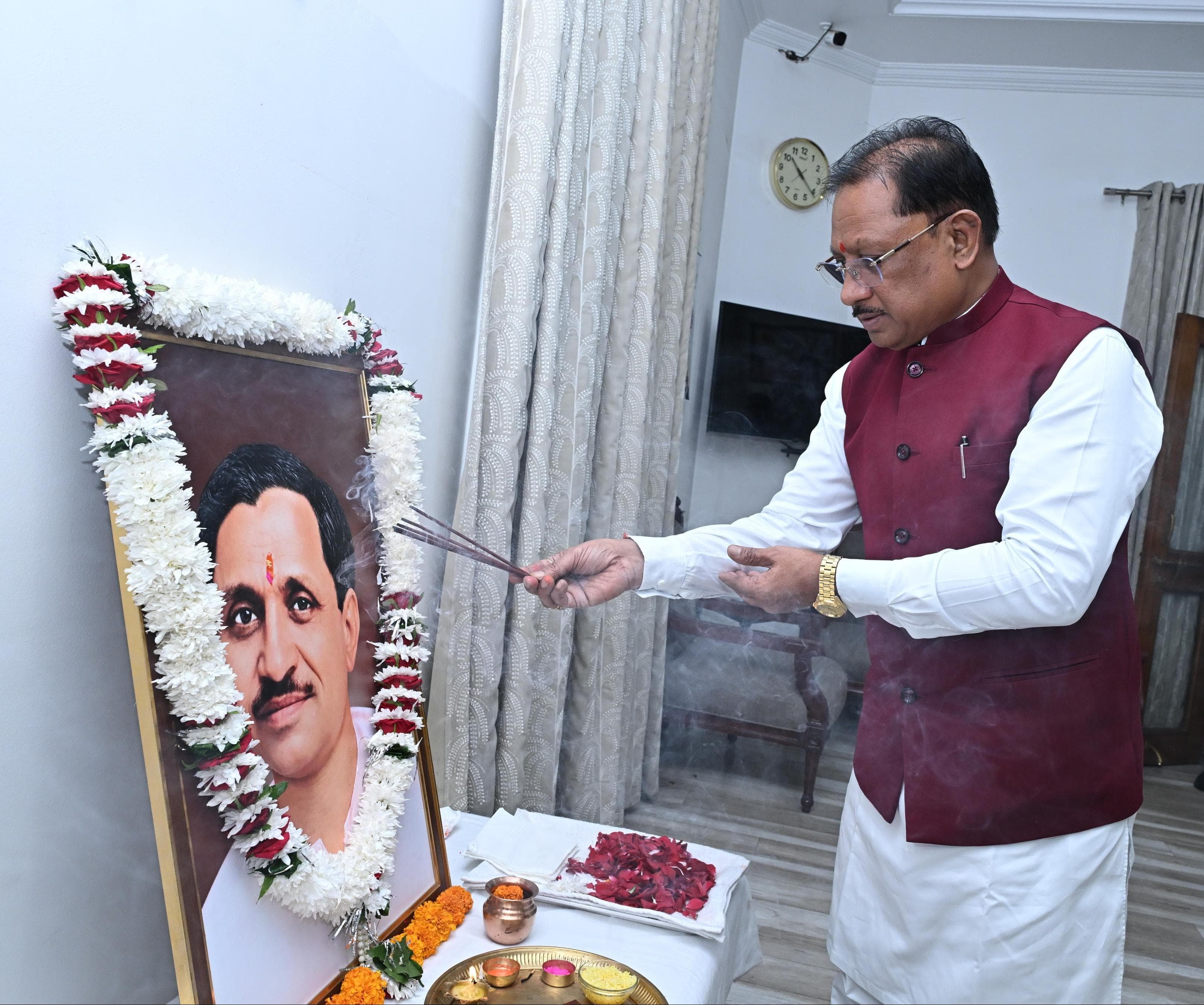 अंत्योदय के संकल्प के साथ समाज के अंतिम व्यक्ति के उत्थान के लिए हमारी सरकार प्रतिबद्ध : मुख्यमंत्री विष्णुदेव साय