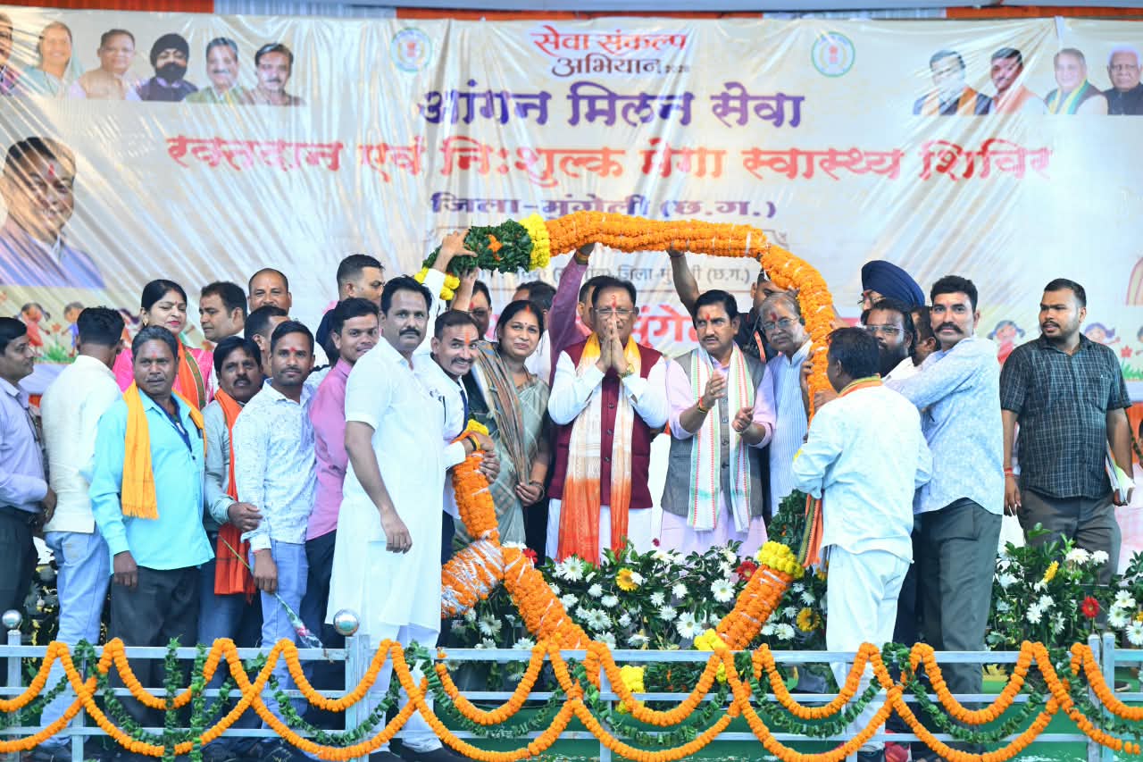 मदकू में विकास का नया अध्याय: CM साय ने 68.96 करोड़ के कार्यों का किया लोकार्पण-शिलान्यास