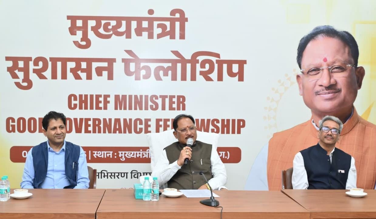 युवा शक्ति की सक्रिय भागीदारी से ही होगा विकसित छत्तीसगढ़ का निर्माण : मुख्यमंत्री विष्णु देव साय