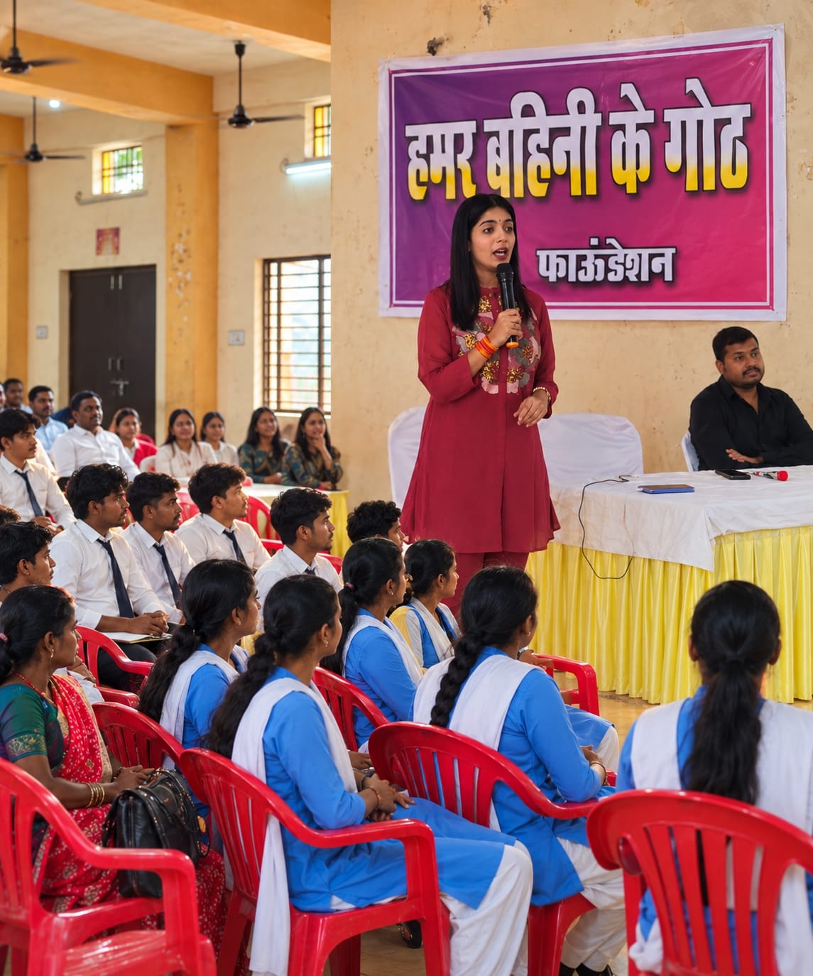 उत्थान फाउंडेशन के &lsquo;हमर बहिनी के गोठ युवा संवाद&rsquo; में विशेषज्ञों ने दिया सफलता का मंत्र, युवाओं को दिखाई भविष्य की राह