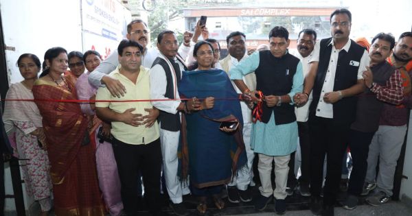 मंत्री टंकराम वर्मा कांकेर जिले के संक्षिप्त प्रवास पर रहे, निजी कार्यालय का किया उद्घाटन