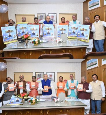 छत्तीसगढ़ विधानसभा के वर्ष 2024 के वार्षिक कैलेंडर और डायरी का किया गया विमोचन