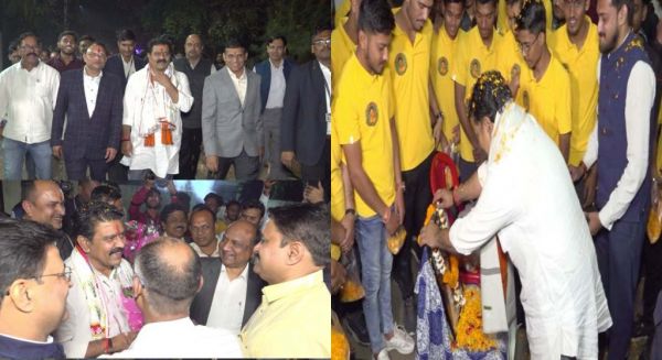 पं. रविशंकर शुक्ल विश्वविद्यालय के आजाद हॉस्टल पहुंचे डिप्टी CM विजय शर्मा