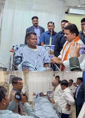 कवासी लखमा को आया हार्ट अटैक: विधानसभा में ही बैचेनी के साथ बिगड़ी तबीयत, अस्पताल मिलने पहुंचे पूर्व सीएम सहित उप मुख्यमंत्री