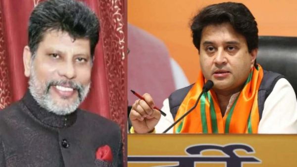 भाजपा प्रदेश अध्यक्ष किरण देव ने केंद्रीय मंत्री सिंधिया को दिया पत्र