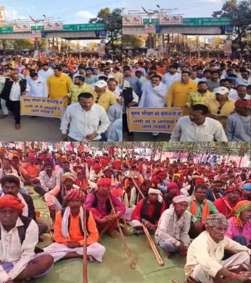 साधराम हत्याकांड मामला : बड़ी संख्या में यादव समाज ने निकाली रैली