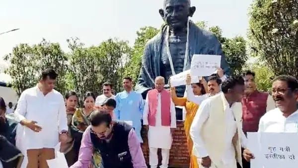 बैगा आदिवासियों की मौत पर कांग्रेस ने किया सदन की कार्यवाही का बहिष्कार