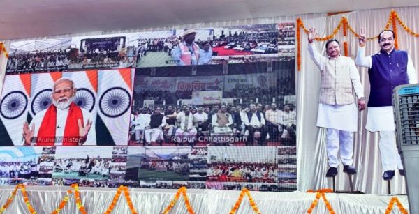 उप मुख्यमंत्री अरुण साव प्रधानमंत्री के &lsquo;विकसित भारत विकसित छत्तीसगढ़&rsquo; कार्यक्रम में वर्चुअली शामिल हुए