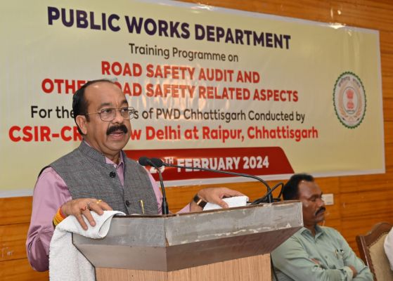 उप मुख्यमंत्री अरुण साव लोक निर्माण विभाग के अभियंताओं के प्रशिक्षण में हुए शामिल