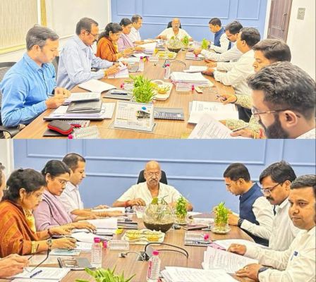 मातृ शोक के बावजूद शिक्षा मंत्री बृजमोहन अग्रवाल एक दिन बाद ही काम पर लौटे, छत्तीसगढ़ पाठ्य पुस्तक निगम कार्यकारिणी सभा की ली बैठक