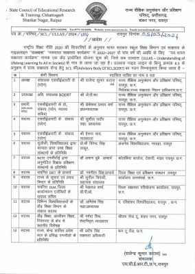 राज्य साक्षरता केन्द्र हेतु एससीएल की एडवाईजरी बोर्ड का गठन