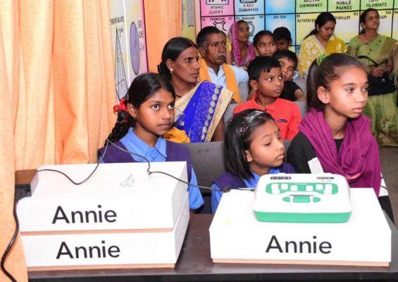 एनी स्मार्ट डिवाइस से दृष्टिबाधित बच्चे आसानी से शिक्षा ग्रहण कर पाएंगे