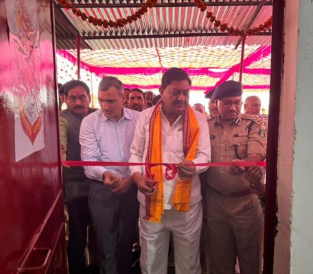 खाद्य मंत्री ने संबलपुर में नवीन पुलिस थाना चौकी का किया शुभारंभ