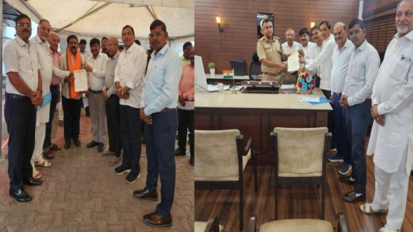 डिप्टी सीएम विजय शर्मा, वरिष्ठ पुलिस अधिकारियों से सराफा एसोसिएशन ने की मुलाकात, आचार संहिता के दौरान होने वाली समस्याओं से कराया अवगत