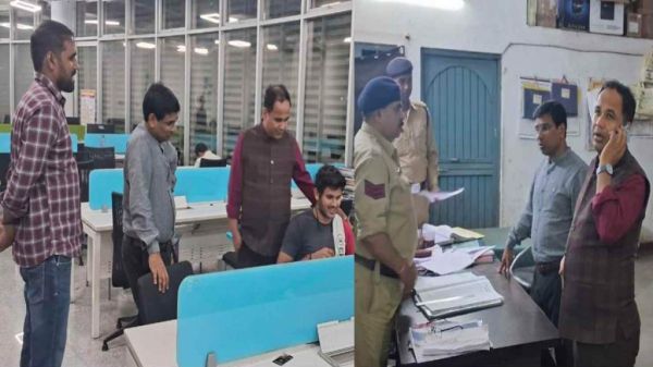 देर रात कलेक्टर, SSP और निगम आयुक्त उतरे सड़कों पर, शहर का लिया जायजा, युवाओं को पढ़ता देख उत्साहित हुए कलेक्टर गौरव सिंह, कहा- खूब पढ़ो और खूब आगे बढ़ो