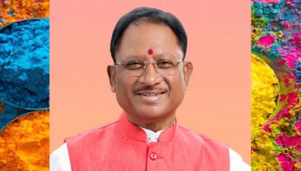 मुख्यमंत्री विष्णुदेव साय ने दी प्रदेशवासियों को होली की बधाई