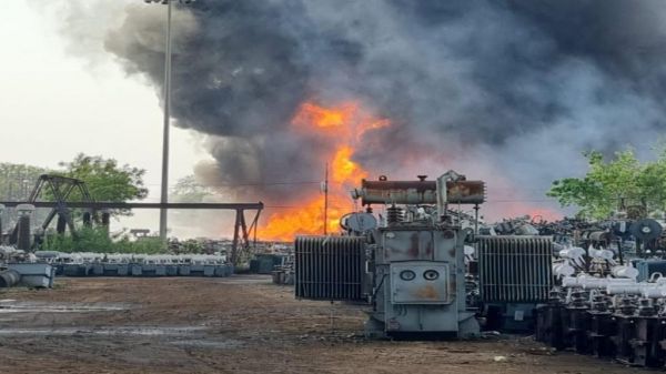 बिजली विभाग आगजनी घटना : अब तक 6 हजार ट्रांसफॉर्मर जलकर खाक