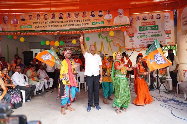 भारतीय जनता पार्टी राजनीति नही बल्कि राष्ट्रनीति पर चलती है: बृजमोहन अग्रवाल