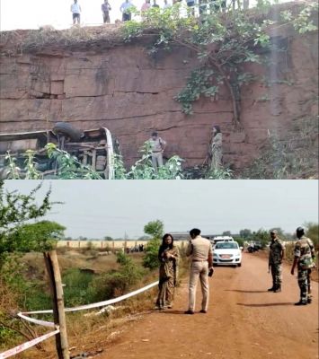 कुम्हारी बस हादसे की मजिस्ट्रियल जांच शुरू, दुर्ग तहसीलदार पहुंचे केडिया डिस्टलरी