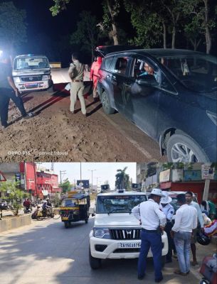 ऑपरेशन विश्वास : ट्रैफिक नियम तोड़ने वालों पर पुलिस सख्त, चेकिंग अभियान चलाकर एक दिन में वसूले लगभग डेढ़ लाख