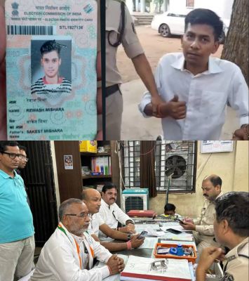 कांग्रेसियों ने पकड़ा फर्जी मतदाता, कोतवाली में दर्ज कराई शिकायत&hellip;