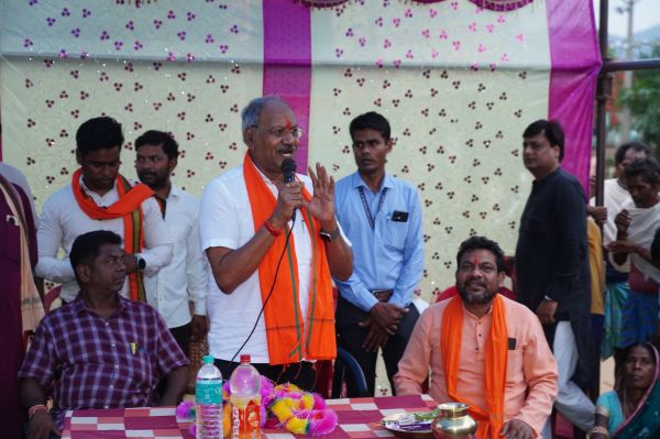 चुनाव प्रचार के अंतिम दिन बृजमोहन अग्रवाल ने भाजपा के लिए मांगे वोट, ओडिशा में भाजपा सरकार आने पर गरीबों को दिए जाएंगे पक्के मकान