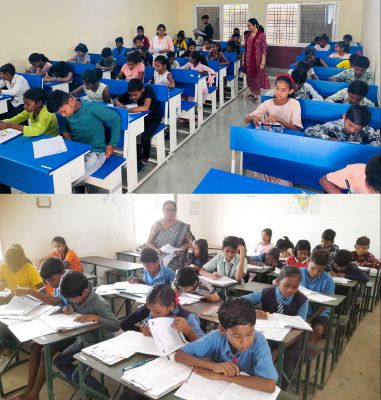 एकलव्य विद्यालय में प्रवेश के प्रदेश के बच्चों में उत्साह का माहौल, राज्य के 28 जिलों में आयोजित प्रवेश परीक्षा में 81.83 प्रतिशत विद्यार्थी हुए शामिल