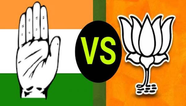 11 में से 10 सीटों पर भाजपा और 1 सीट पर कांग्रेस आगे