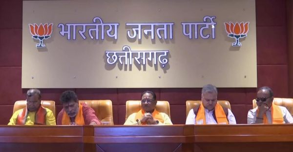 भाजपा की शानदार जीत पर मुख्यमंत्री विष्णुदेव साय ने कार्यकर्ताओं का जताया आभार