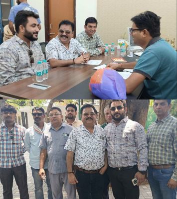 मंत्री ओपी चौधरी से मिले छत्तीसगढ़ रियल स्टेट ब्रोकर एसोसिएशन के पदाधिकारी, पंजीयन शुल्क में कमी के साथ रखी यह मांग&hellip;