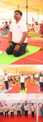 योग को अपने दैनिक दिनचर्या का हिस्सा बनाएं - मंत्री केदार कश्यप