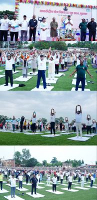 करें योग-रहें निरोग, योग हमारे देश की पुरातन विधा है- विधायक किरण देव