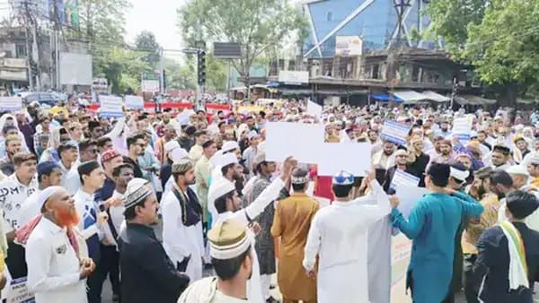 मॉब लिंचिंग; सड़क पर उतरा मुस्लिम समाज, आरोपियों की गिरफ्तारी नहीं होने से भड़के