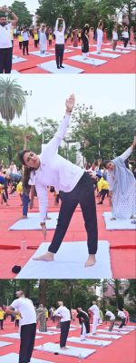 स्वस्थ और दीर्घायु जीवन के लिए अपनाएं योग: विधायक भावना बोहरा