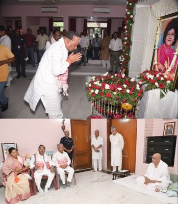 मुख्यमंत्री श्री साय ने स्वर्गीय इंदिरा सिंह को दी श्रद्धांजलि