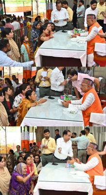 जनदर्शन : मुख्यमंत्री जरुरतमंद लोगों से हुए रूबरू