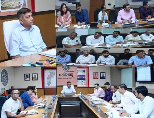 केन्द्रीय परियोजनाओं को तेजी से पूर्ण किया जाए: मुख्य सचिव अमिताभ जैन