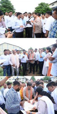 उपमुख्यमंत्री श्री शर्मा ने कबीरधाम में प्रस्तावित मेडिकल कालेज के स्थल और भवन निर्माण के ड्राइंग-डिजाइन का किया अवलोकन