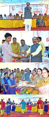उप मुख्यमंत्री अरुण साव शाला प्रवेशोत्सव में हुए शामिल, विद्यार्थियों को पूरी लगन और मेहनत से पढ़ाई करने की दी सीख