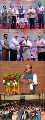 श्री सदगुरू प्राकट्य महोत्सव और श्री रावतपुरा सरकार विश्वविद्यालय के स्थापना दिवस समारोह में शामिल हुए&nbsp;उपमुख्यमंत्री अरुण साव