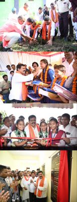 उपमुख्यमंत्री विजय शर्मा ने विभिन्न विकास कार्यों का किया लोकार्पण