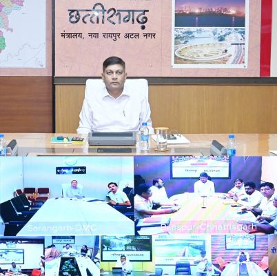 प्रवेश एवं प्रतियोगी परीक्षाओं एवं मौसमी बीमारियों के संबंध में विशेष सतर्कता बरतने के निर्देश, मुख्य सचिव श्री जैन ने कलेक्टरों की वर्चुअल बैठक ली